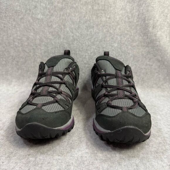Merrell Womens Shoes Size 7 Siren Edge 3 Grey Purple Outdoors Hiking Sneakers - Picture 2 of 9